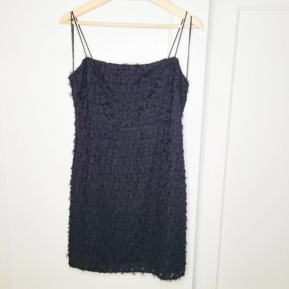 ASTR the Label Livia Black Eyelash Feather Dress - Picture 3 of 7